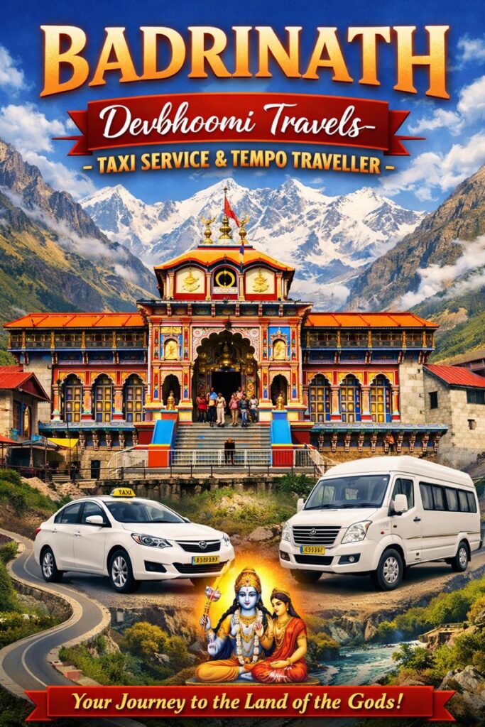Haridwar to Joshimath Taxi Fare | Cab Booking & Taxi Package – Devbhoomi Travels
