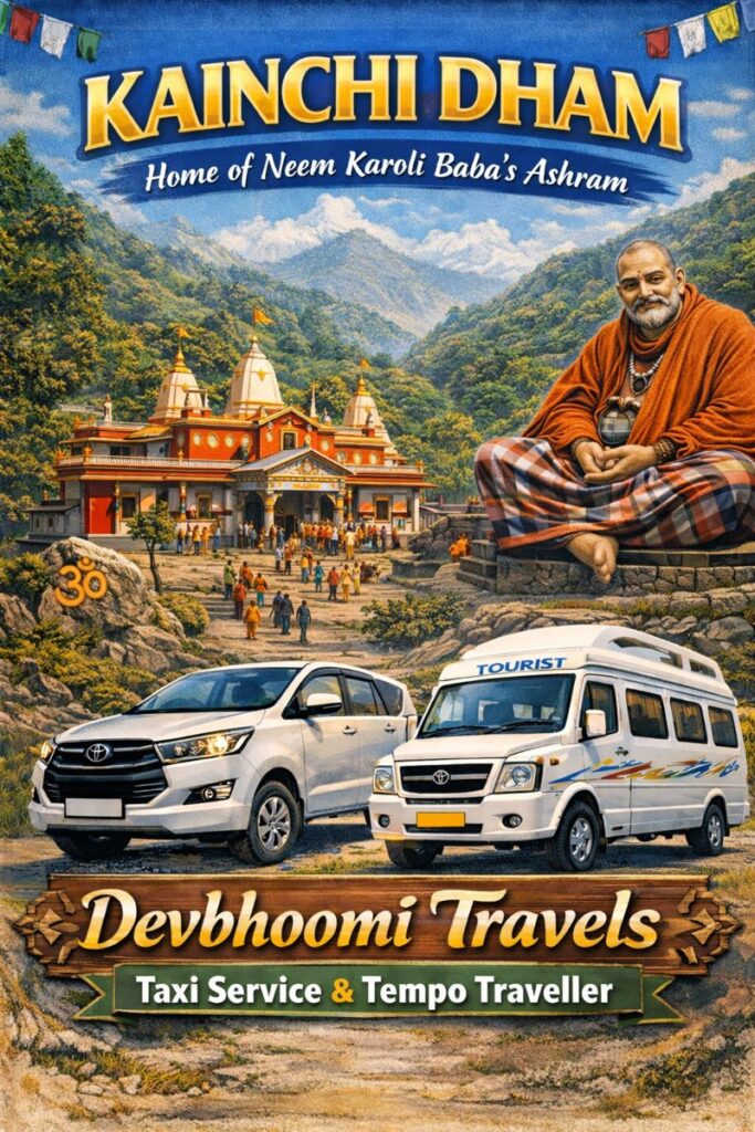 Kainchi Dham Taxi Service & Tempo Traveller Booking | Devbhoomi Travels